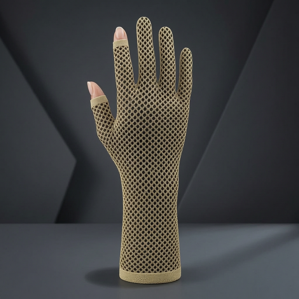 Fishing Gloves - Fingerless Mesh Gloves Cosplay Stage Party