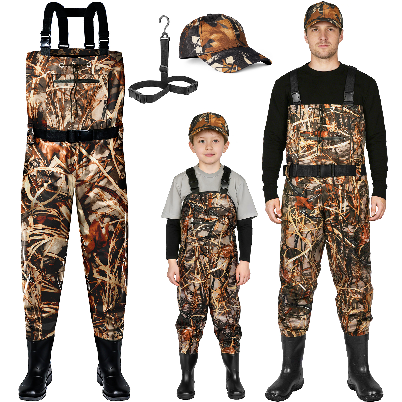 Leaf Camouflage Waders with Fi – Fishing Waders recenzja i cena