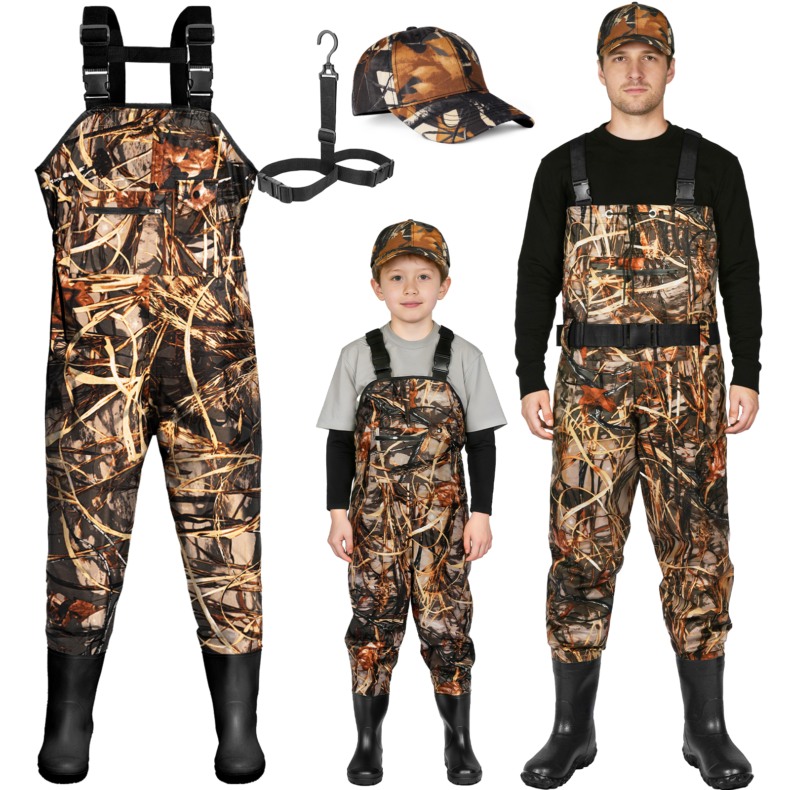 Leaf Camouflage Waders with Fi – Fishing Waders recenzja i cena
