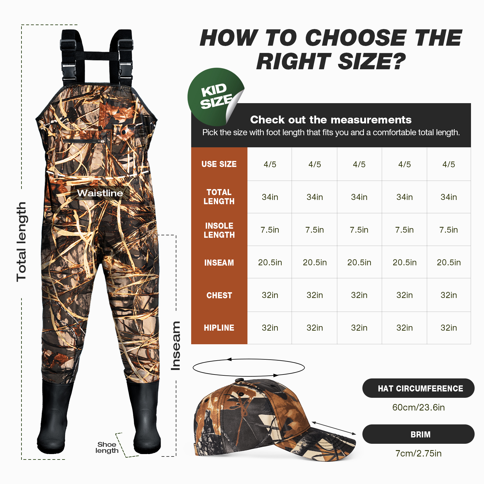 Leaf Camouflage Waders with Fi – Fishing Waders recenzja i cena