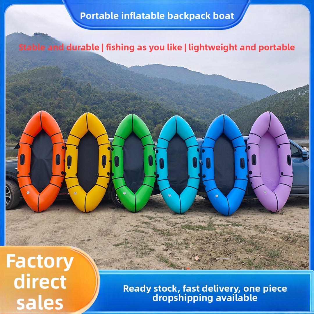 Inflatable Backpack Boat Singl – Fishing Backpack recenzja i cena
