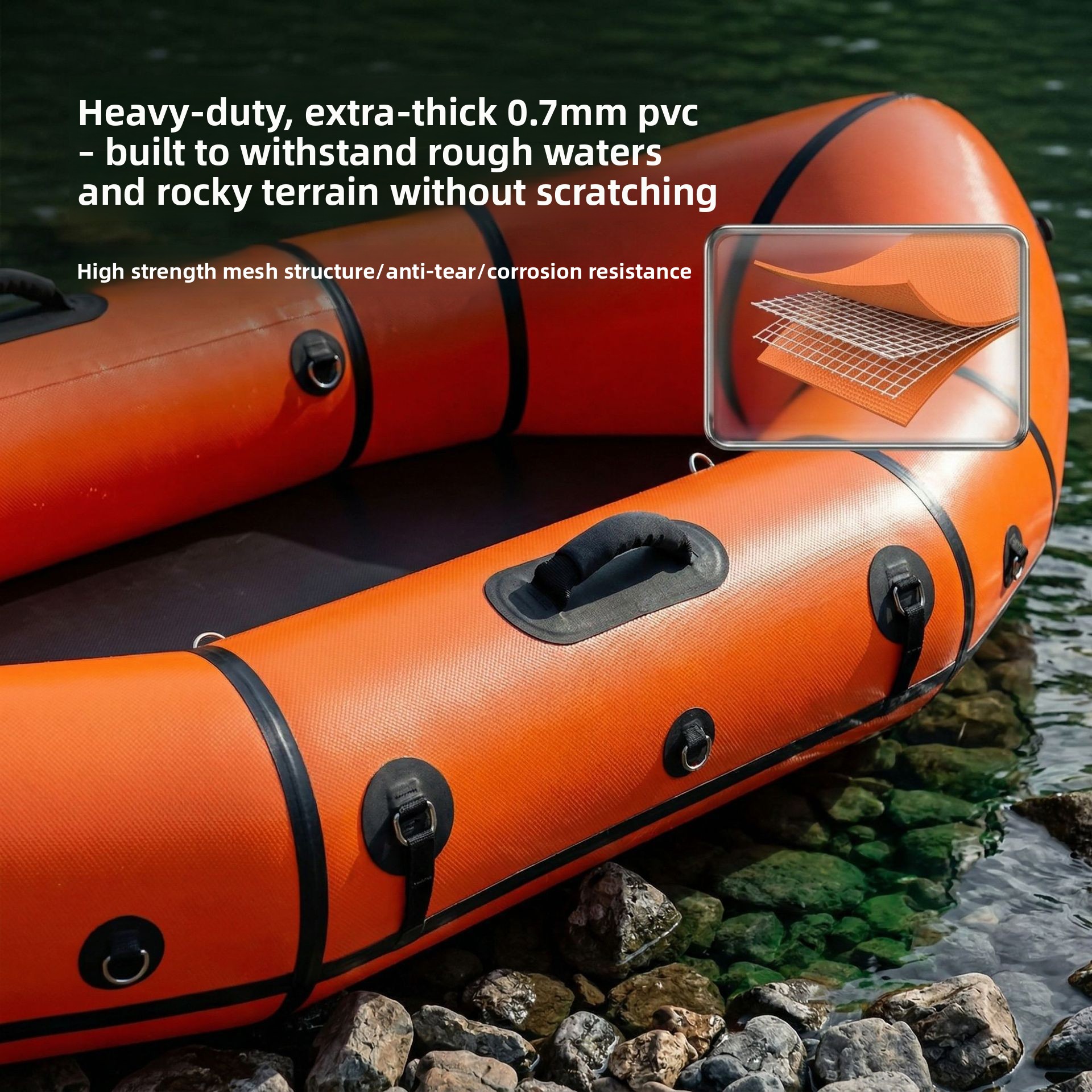 Inflatable Backpack Boat Singl – Fishing Backpack recenzja i cena