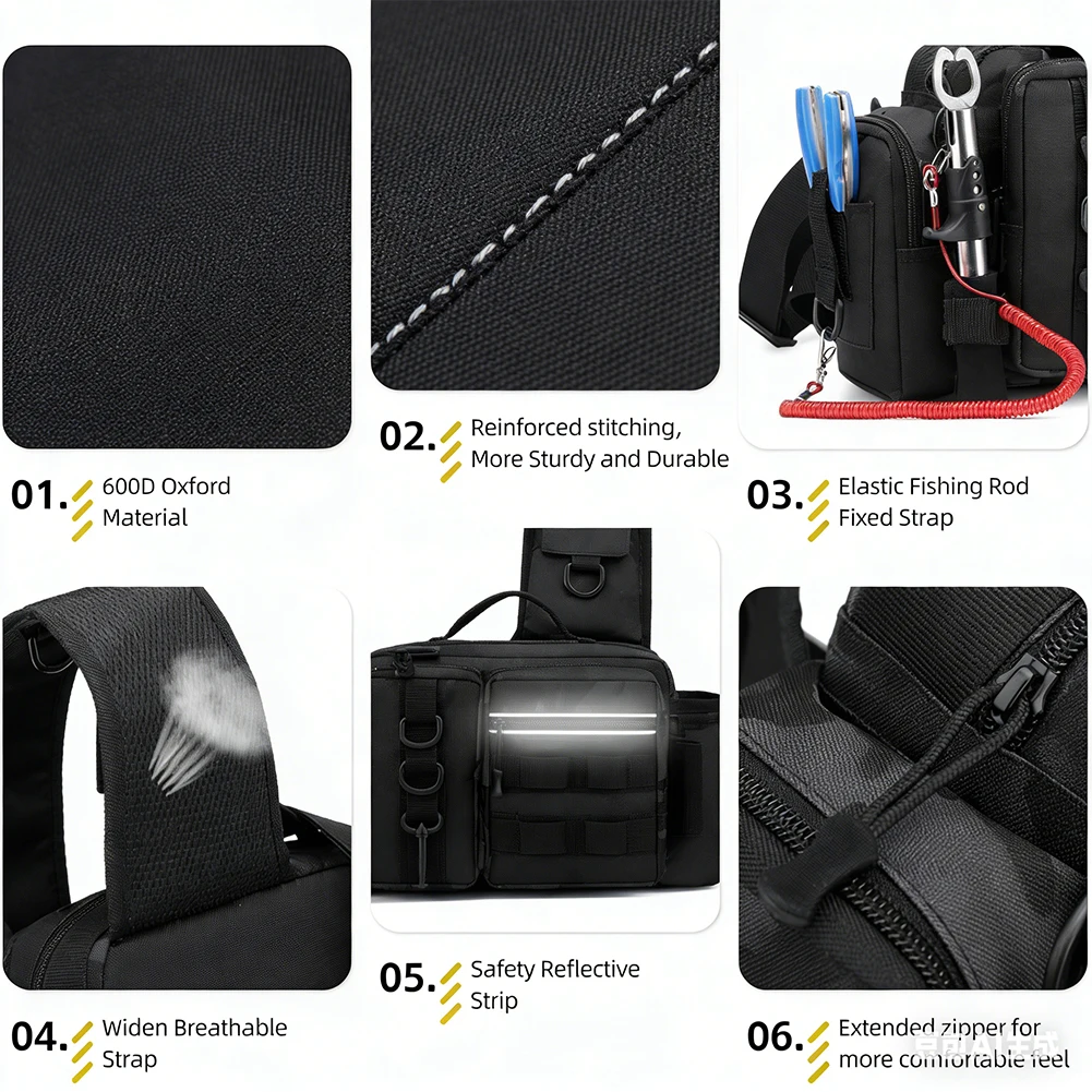 Fishing Backpack with Rod Hold – Fishing Backpack recenzja i cena