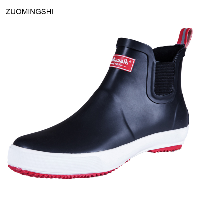 Sale Men Rubber Rain Boots Gum – Fishing Boots recenzja i cena
