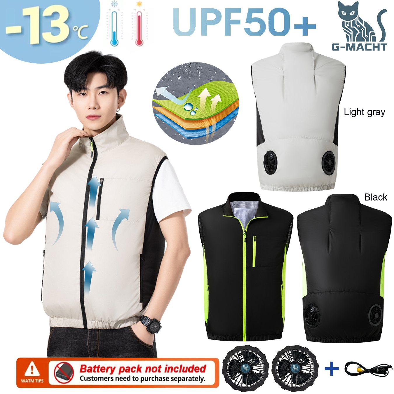 Summer Breathable Wearable Coo – Fishing Vest recenzja i cena