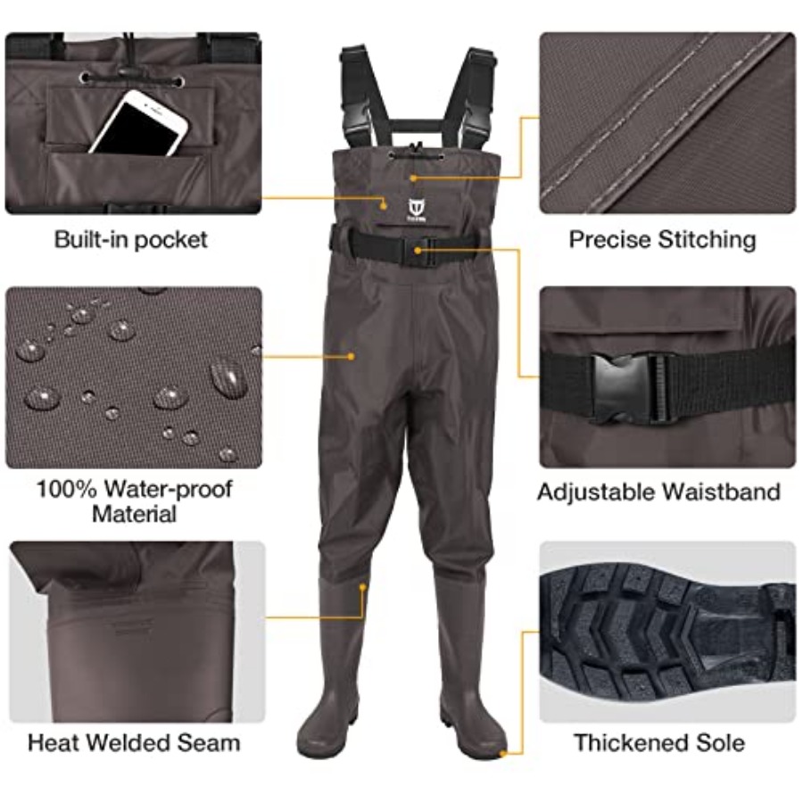 Bootfoot Chest Wader, 2-Ply Ny – Fishing Waders recenzja i cena