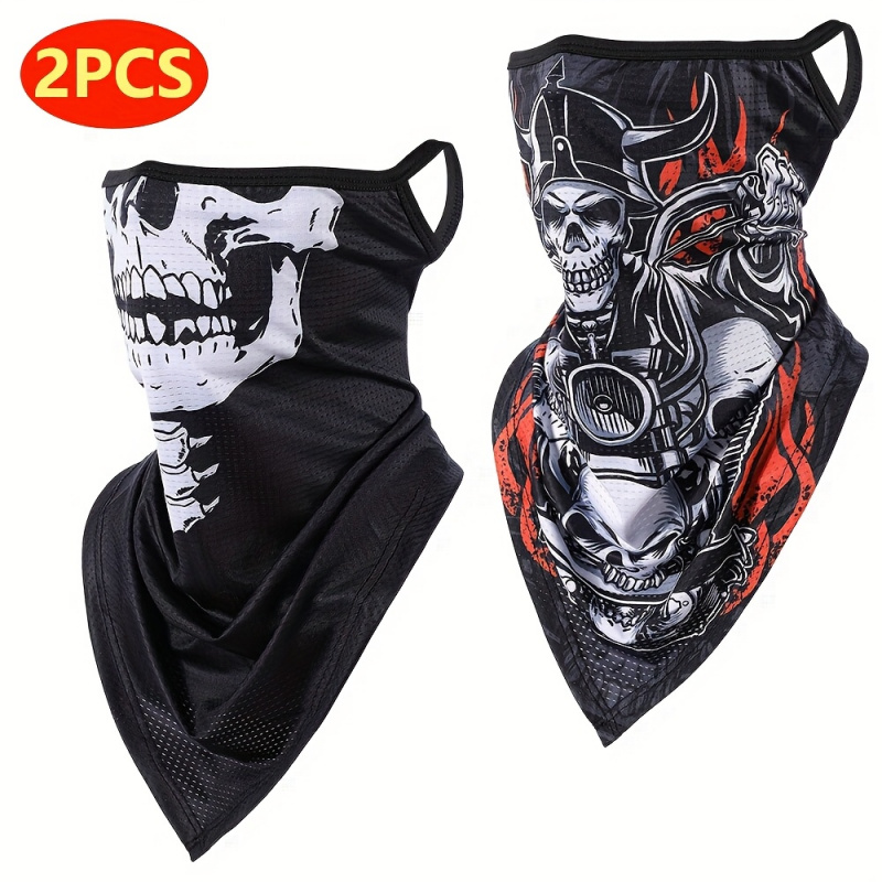 2-Pack, Men's Gothic Mask and  – Fishing Mask Sun Protection recenzja i cena