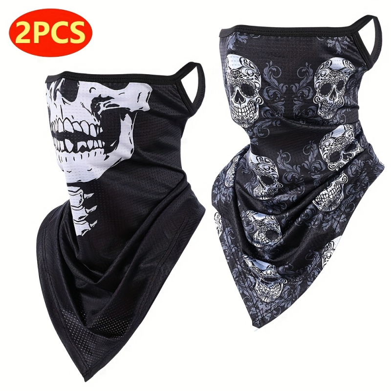 2-Pack, Men's Gothic Mask and  – Fishing Mask Sun Protection recenzja i cena