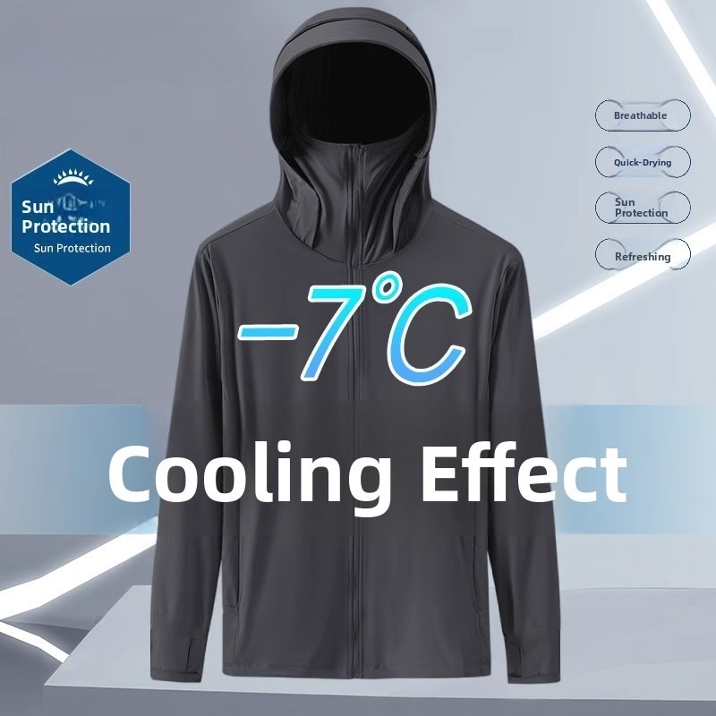 Summer Ice Silk Thin Hooded UV – Fishing Hoodie recenzja i cena