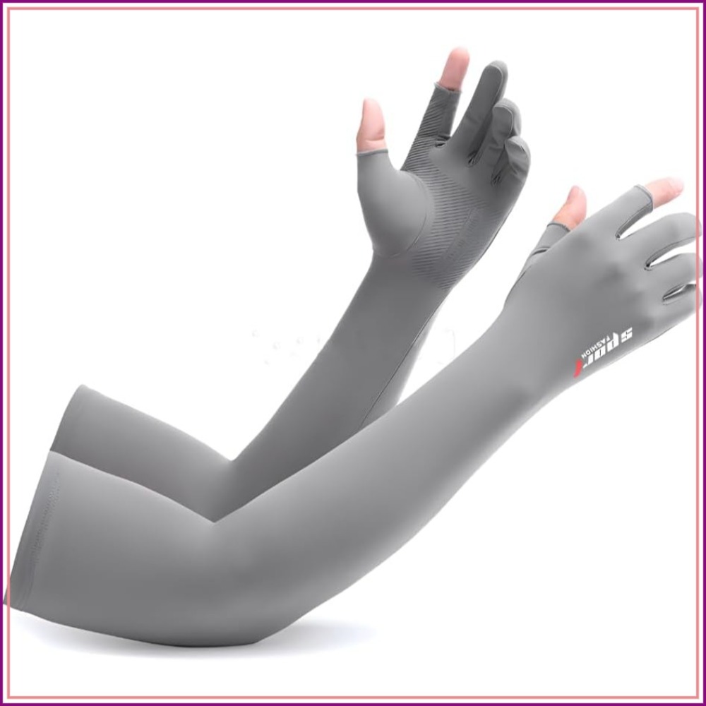 UV Protection Armsleeves with  – Fishing Gloves recenzja i cena