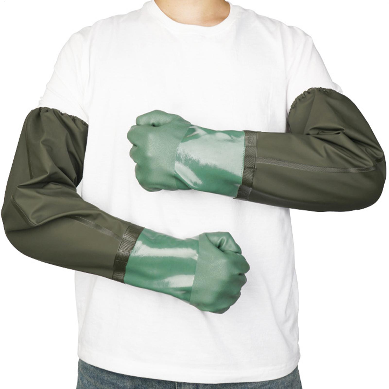 Waterproof Rubber Gloves Long  – Fishing Gloves recenzja i cena
