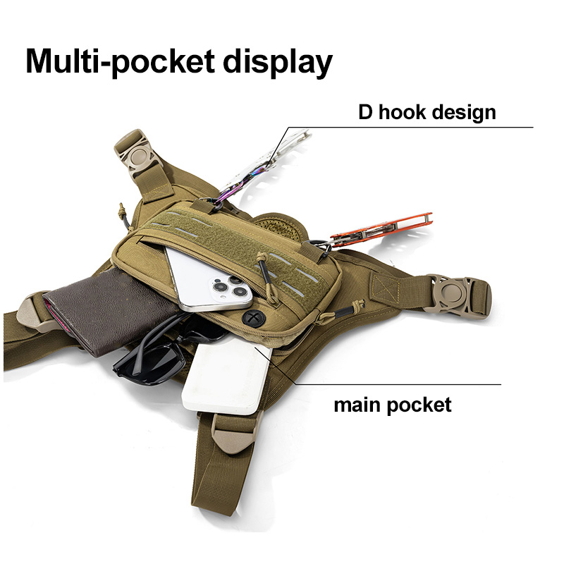 Tactical Front Chest Rig Bag V – Fishing Backpack recenzja i cena