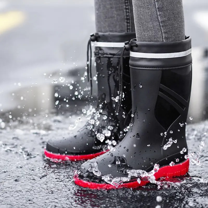 Fashion Men's Medium Tube Rain – Fishing Boots recenzja i cena