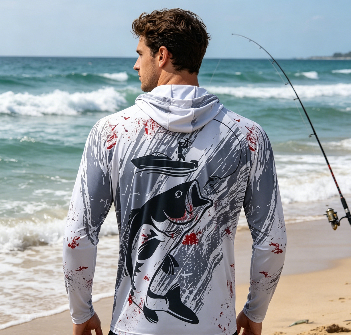 Professional Fishing Hoodie Wi – Fishing Mask Sun Protection recenzja i cena