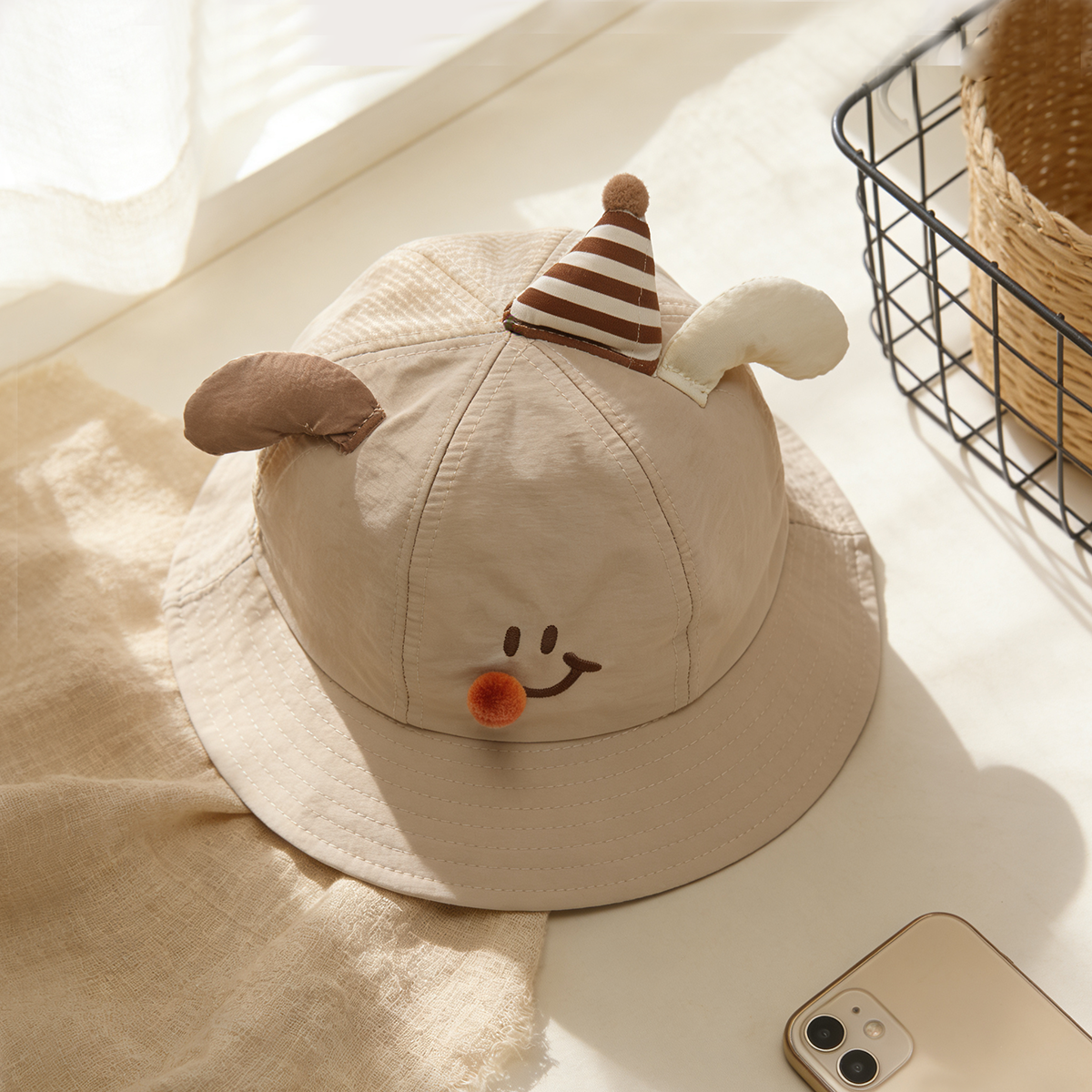 Cute birthday-themed embroider – Fishing Hat recenzja i cena