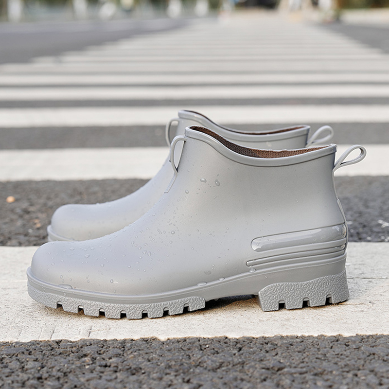 New Fashion Men Rain Boots Pla – Fishing Boots recenzja i cena