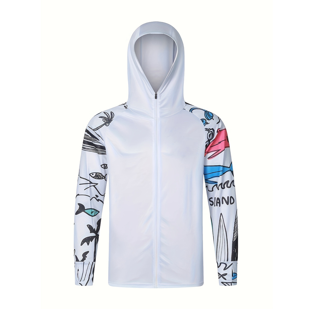 Anti-UV UPF 50+ jacket Hiking  – Fishing Hoodie recenzja i cena