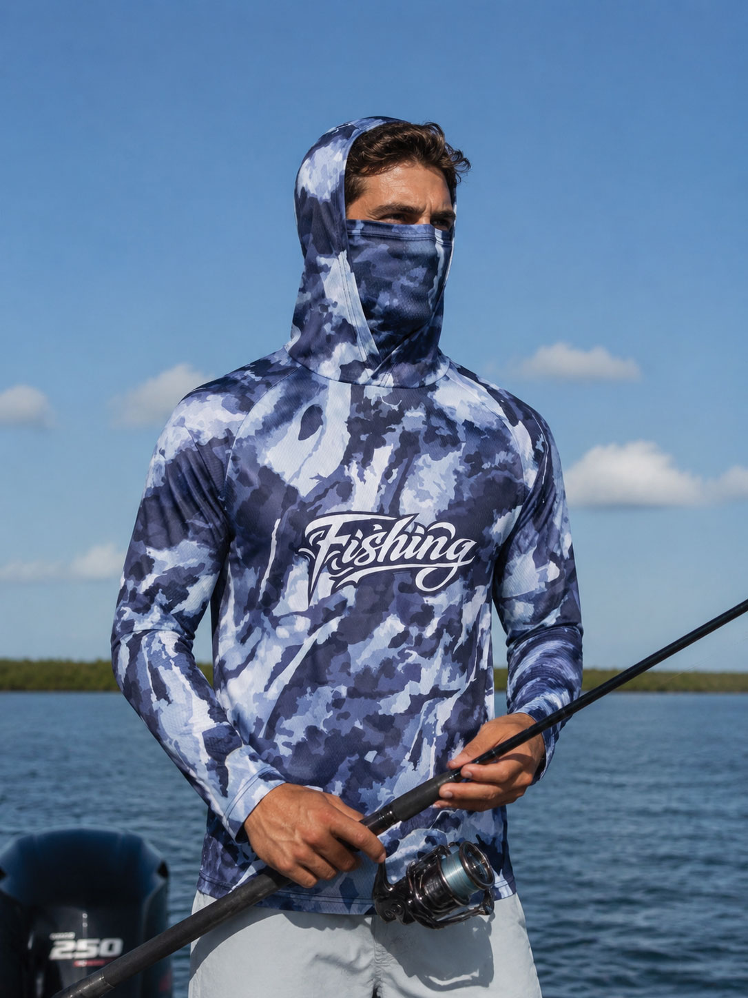 Fishing Shirt Hooded Men Fishi – Fishing Mask Sun Protection recenzja i cena