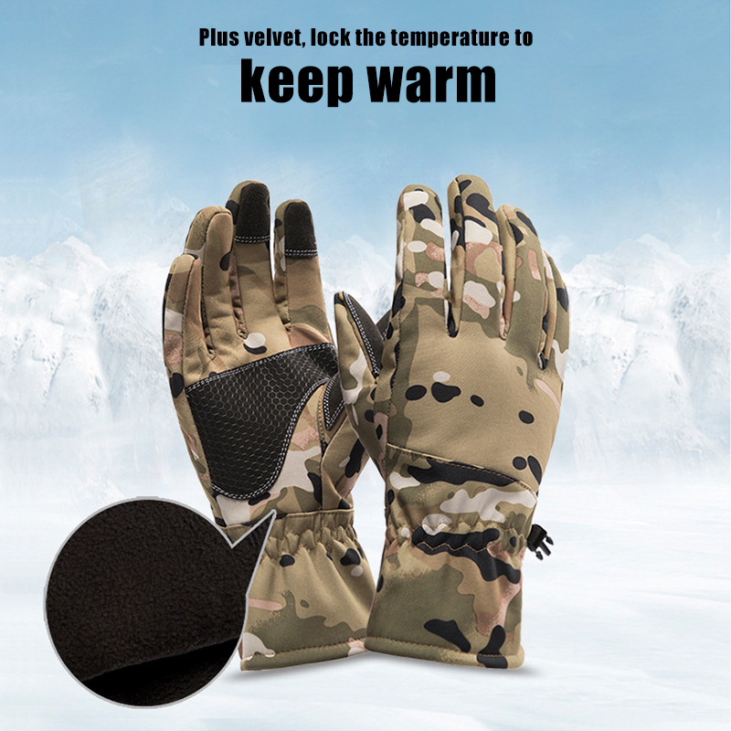 Tactics Outdoors Camouflage Hu – Fishing Gloves recenzja i cena