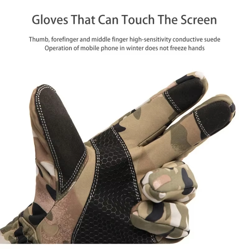 Tactics Outdoors Camouflage Hu – Fishing Gloves recenzja i cena