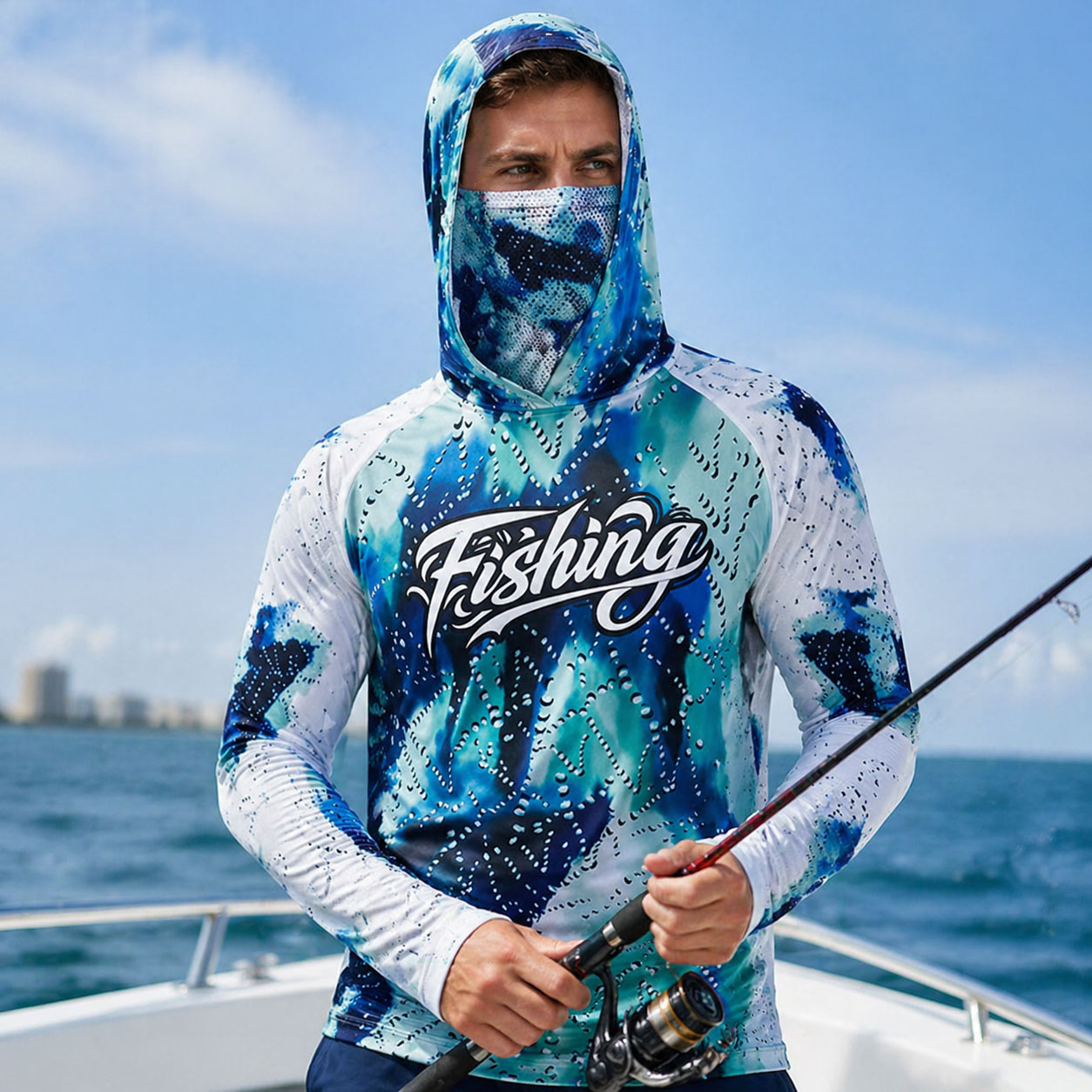Fishing Hood Riding Tops Wear  – Fishing Hoodie recenzja i cena