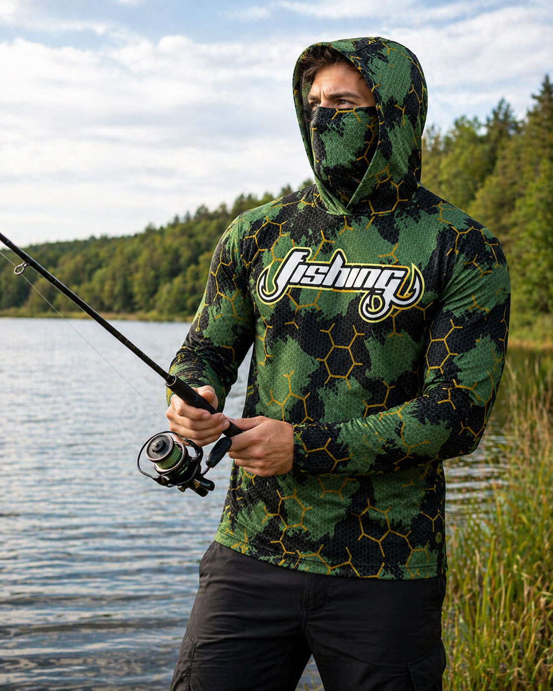 Fishing Hood Riding Tops Wear  – Fishing Hoodie recenzja i cena