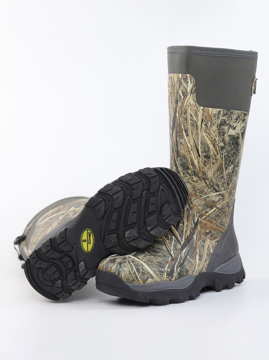 Men's High-Cut Camouflage Rain – Fishing Boots recenzja i cena