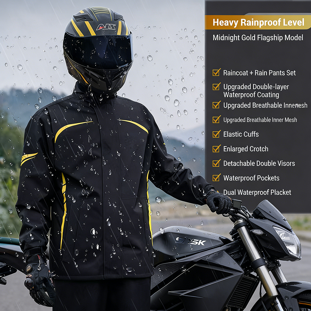 Motorcycle Rain Suit Men Women – Fishing Rain Suit recenzja i cena