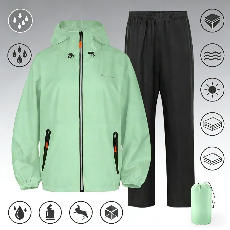 Men Women Waterproof Rain Suit – Fishing Rain Suit recenzja i cena