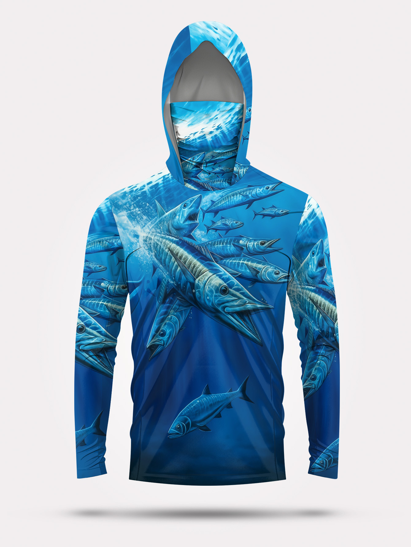 Men Hood Fishing Shirt long sl – Fishing Shirt Uv Protection recenzja i cena