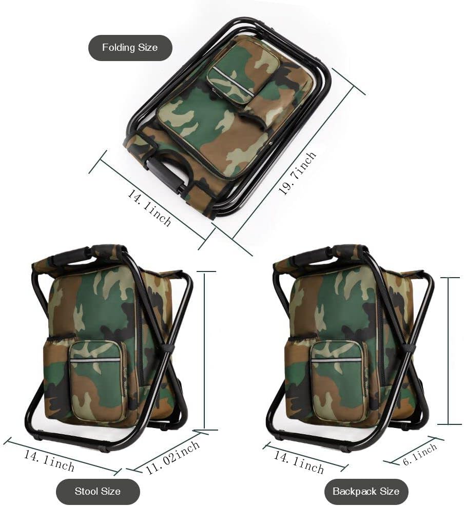 Portable Folding Camping Stool – Fishing Bag Waterproof recenzja i cena