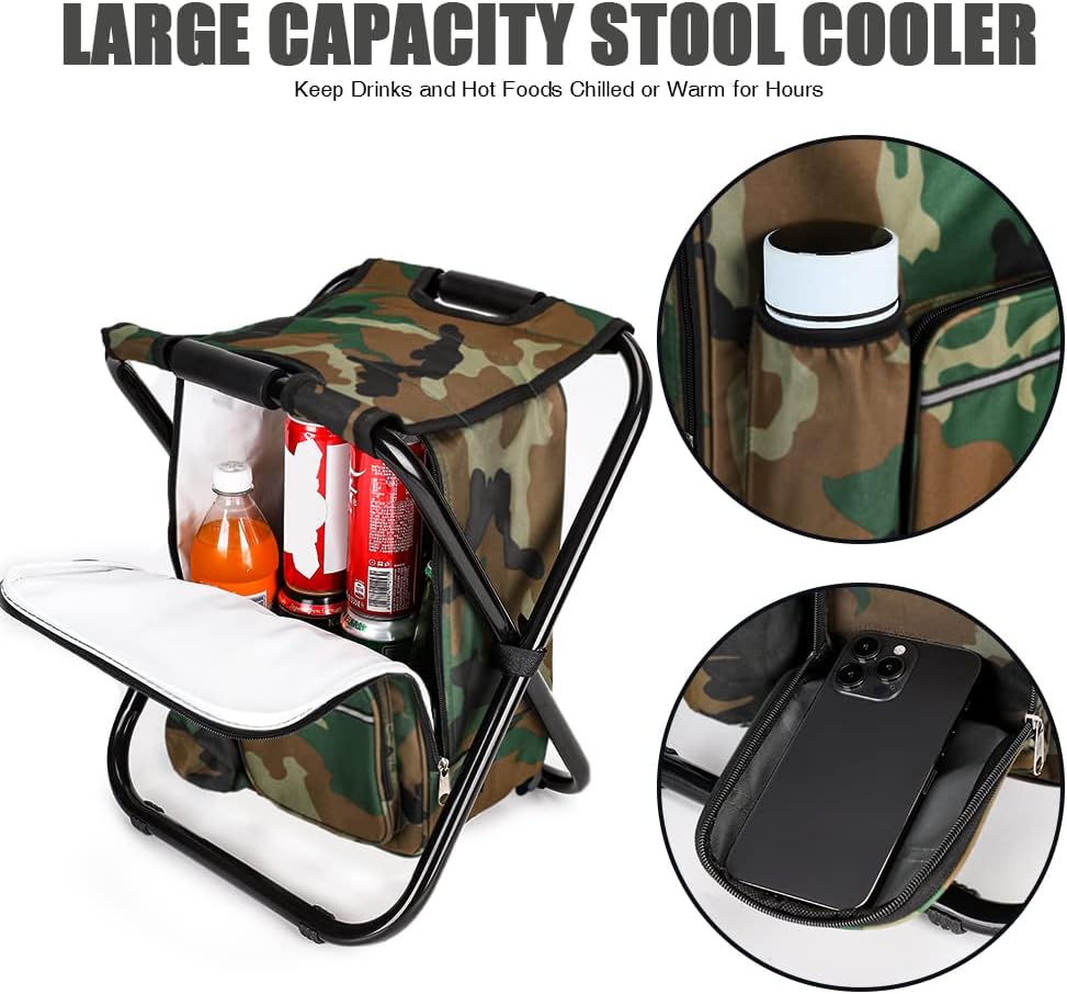 Portable Folding Camping Stool – Fishing Bag Waterproof recenzja i cena