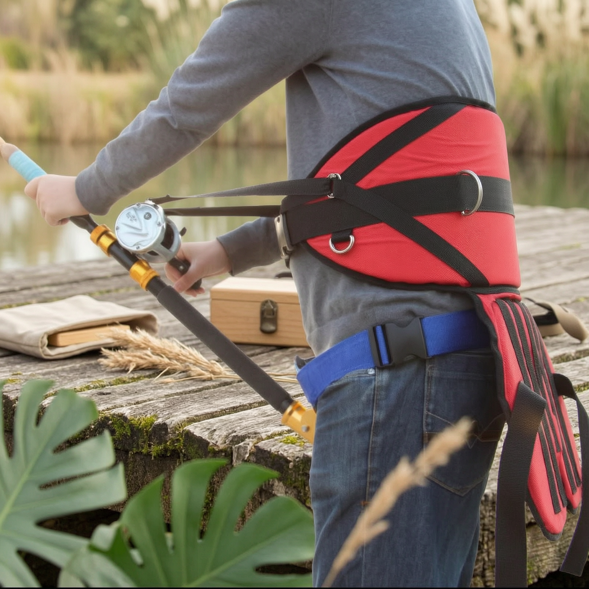Fishing Waist Belt with Seat C – Fishing Belt recenzja i cena