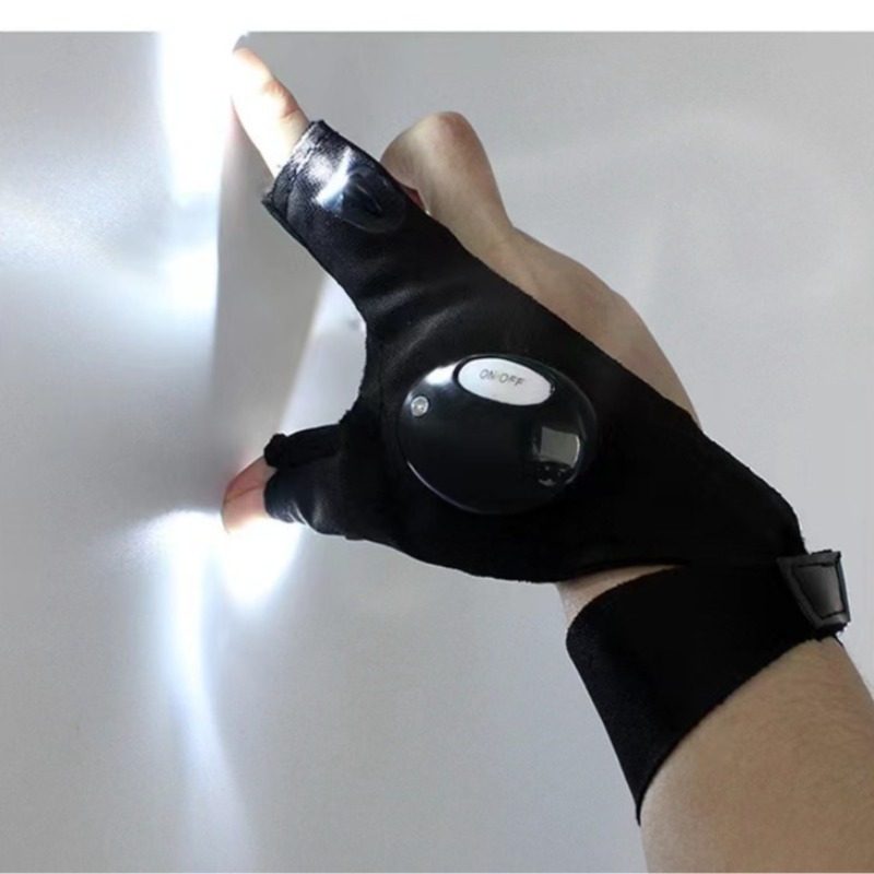 LED Flashlight Luminous Fishin – Fishing Gloves recenzja i cena